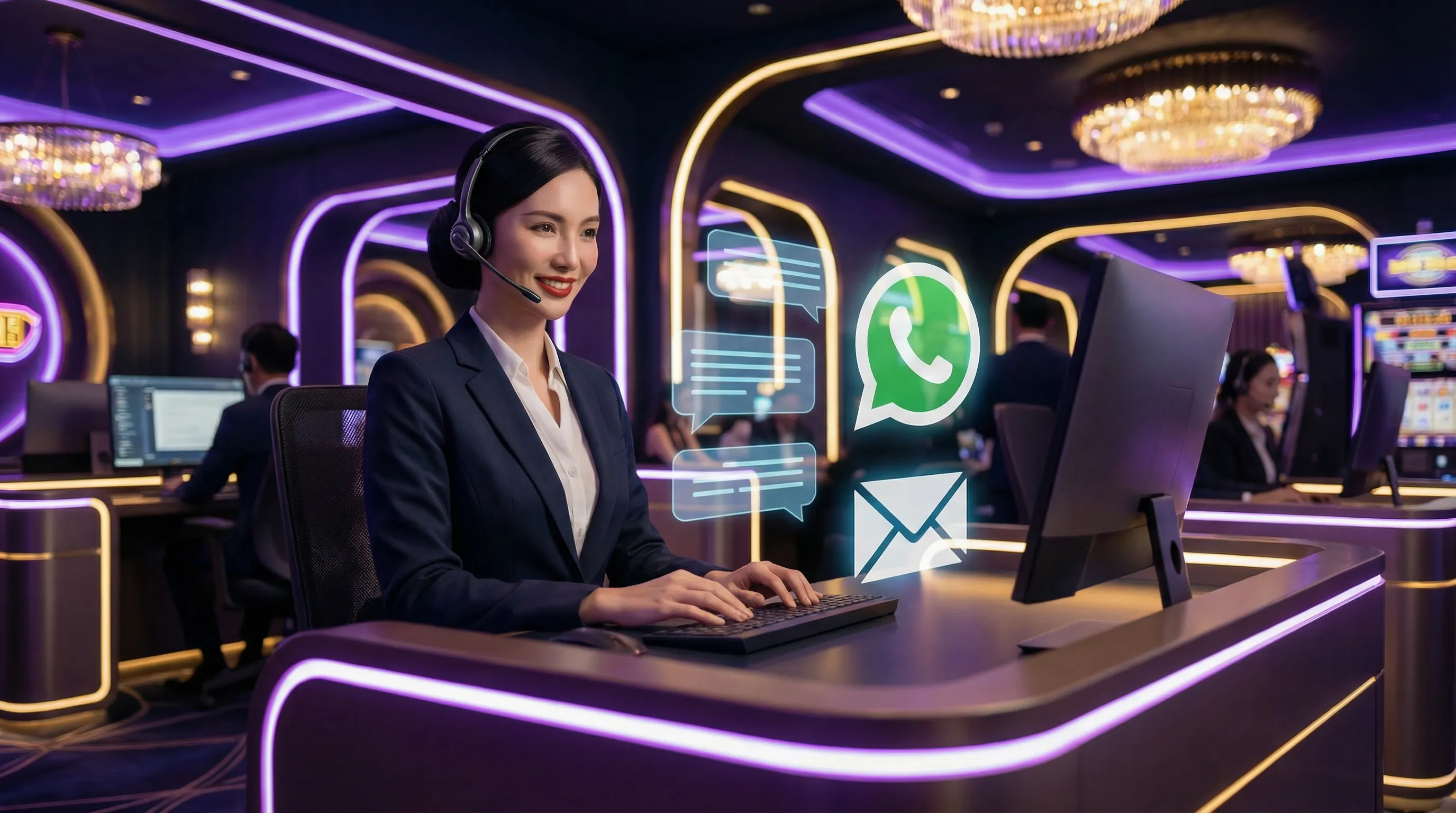 Central de atendimento vaidebet com agentes profissionais